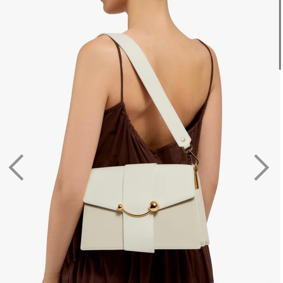 Strathberry Crescent shoulder leather bag - Picture 6 of 13